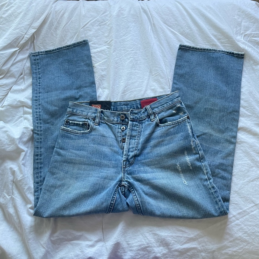 Vintage Y2k Gap Distressed Loose Boot Fit Jeans